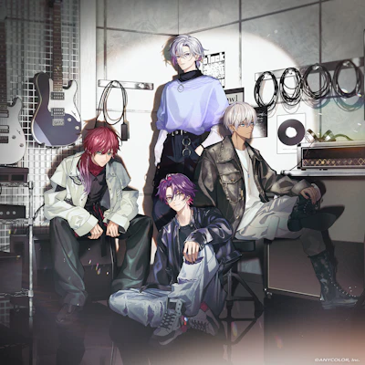 にじさんじバンド「2時だとか」1st Single『狂騒RIOT』の法人別